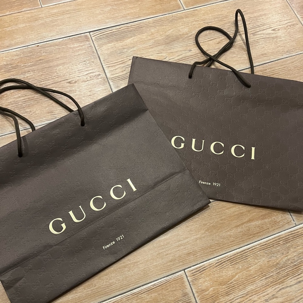GUCCI SHOPPING GIFT BAG